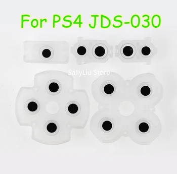 120 компл./лот, Высококачественный Комплект Токопроводящих Резиновых Контактных площадок для Замены Контроллера PlayStation 4 PS4 JDS-030 040 L2 R2