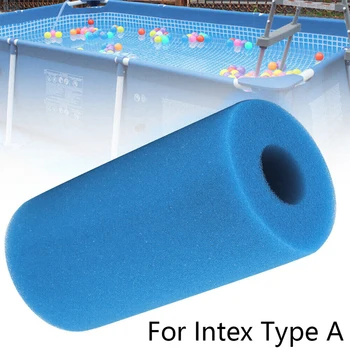 Для губчатого фильтра Intex типа A Многоразовый Моющийся фильтр для бассейна с горячей ванной, пенопластовый картридж для замены губки для бассейна