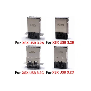 10 шт. USB-порт для консоли Xbox серии X/S USB3.2 Порт для высокоскоростного USB-разъема XSX XSS