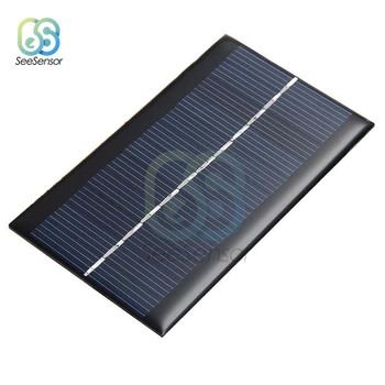 Солнечная Панель 0,5 В 6 В 9 В Мини Солнечная Система DIY Для Зарядных Устройств Для мобильных телефонов Портативная Солнечная батарея 0,05 Вт 0,6 Вт 1 Вт 1,5 Вт