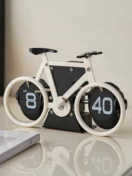 Велосипедные часы с автоматическим переключением, креативная гостиная, ТВ-шкаф, украшение рабочего стола, украшение для дома, офиса, товары хорошего качества