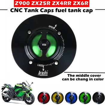 Крышки Топливного бака Мотоцикла Для KAWASAKI ZX4RR ZX25R Z900 Z650 Z400 Ninja650 Ninja400 Ninja250 Versys 1000 Versys-X 300 ZX6R 2019-
