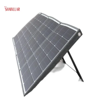 Моноэлементы Портативная солнечная панель 200 Вт Складная солнечная панель с USB-выходом для зарядки аккумулятора 12 В на открытом воздухе