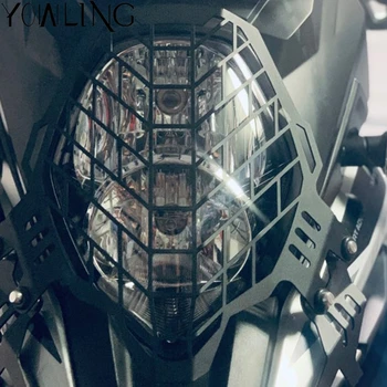 Мотоциклетная фара Головного фонаря, Защитная крышка Решетки Радиатора Для Suzuki V-STORM 1000 V-strom DL1000 2017 2018 2019 2020