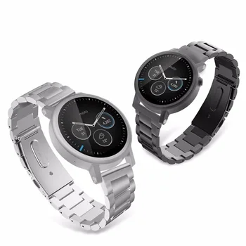 22 мм 20 мм Для Samsung Galaxy Watch 42 46 мм Gear S3 Huawei watch 4 GT3 46 мм 42 мм Нержавеющая сталь для ремешка Amazfit Bip GTR gts 4