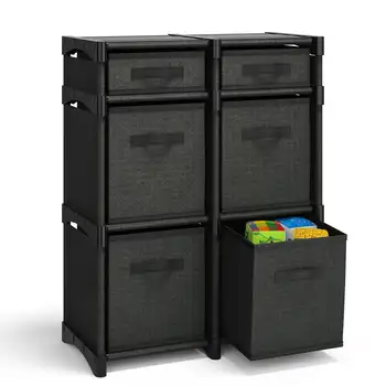 Органайзер для хранения PC Cube для спальни - Box Storage Cuber Orgainzer - Стеллажи для хранения предметов Гостиной, офиса и игровой комнаты