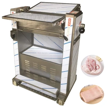 Машина для снятия кожуры с мяса свиньи мощностью 750 Вт из нержавеющей стали