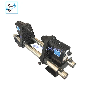 Для струйного принтера Roland Mimaki Mutoh Система рулонных роликов с двумя двигателями Устройство для приема бумаги 50 мм