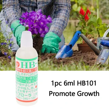 1Шт 6 мл HB101 Способствует росту и укреплению Корневой системы Жидкое Растение, Сочное, с медленным Высвобождением Жизненной силы, Питательная Жидкость, Жидкость для укоренения
