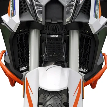 Мотоцикл ДЛЯ 21-23 1290 SUPER ADVENTURE S 1290 Super Adventure S 2021 2022 2023 Решетка Радиатора Гриль Защитная Крышка