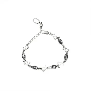 Цифровой браслет на всю жизнь, женский браслет из стерлингового серебра 925 пробы, маленький дизайн, простой браслет, модный подарок другу, личность