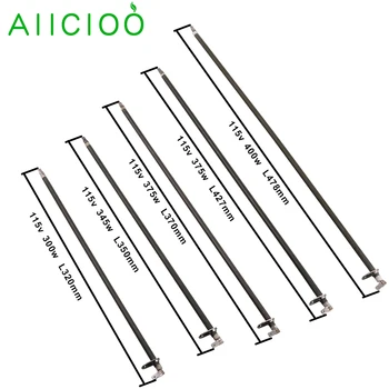 Нагревательная трубка электрической печи AIICIOO путем Отжига прямого нагревателя типа SUS304 для Электрической коробки 115 В Трубчатая Труба с Металлическим листом