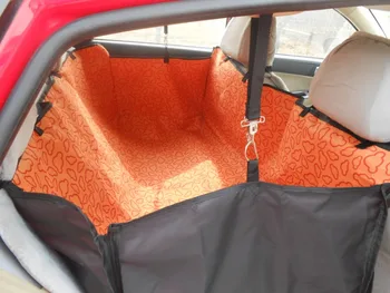 Оптовая продажа, высококачественный двухместный коврик для собак с двойным утолщением сзади автомобиля, водонепроницаемый коврик для домашних животных