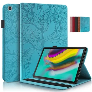 seeae Galaxy Tab S5e S5 e Case 10,5 дюймов Милый Чехол из искусственной Кожи с тиснением в виде 3D Цветка для Galaxy Tab S5e SM-T725 Tablet Cover