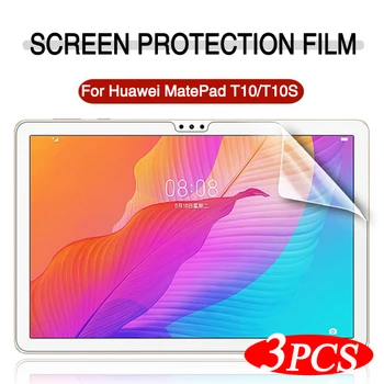 3 Шт. Мягкая Защитная пленка Для экрана Huawei MatePad T 10s 10,1 AGS3-L09/W09 Tablet MatePad T 10 9,7 