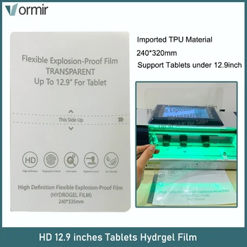 Vormir 20 шт 12,9 Таблетки Защитные Пленки для экрана для Автомата для резки SS-890C Pro Гибкий Гидрогелевый лист HD-пленки для iPad Pro