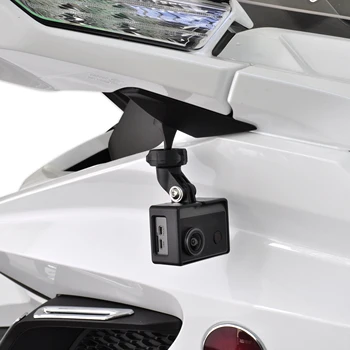 Рамка для камеры с Зеркалом заднего вида Из алюминиевого Сплава, Кронштейн для аксессуаров, Монтажный комплект Для мотоцикла Honda Gold Wing GL1800 F6B 2018-2023