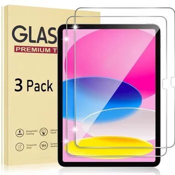 (3 упаковки) Закаленное стекло Для Apple iPad 10 10,9 2022 10-го поколения A2696 A2757 A2777 Защитная пленка для экрана планшета