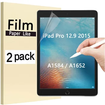 Бумажная пленка Для Apple iPad Pro 12.9 2015 A1584 A1652, Матовая защитная пленка для планшета из ПЭТ-материала с защитой от царапин