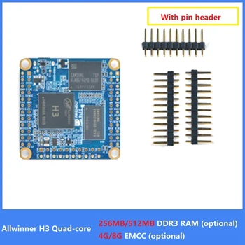 Для NanoPi NEO Core Allwinner H3 Четырехъядерный процессор 512 МБ оперативной памяти DDR3 + 8G EMCC Mini Core Board IoT UbuntuCore Development Board