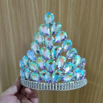 Оптовая продажа Праздничных корон и диадем С Днем Рождения, Тиара Принцессы, корона для девочек