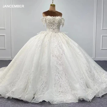 Элегантное Свадебное платье для Невесты 2022, Платья Невесты из Органзы без бретелек, Свадебный Жемчуг, MN63, Vestidos De Novia