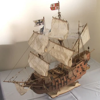 DIY1/85 Комплект для сборки классической деревянной модели парусника San Francisco (Classic) Model Kit